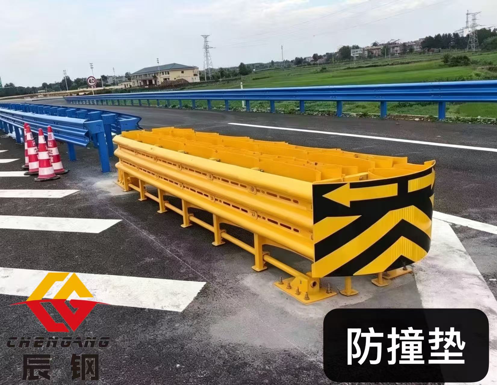 南充市环氧锌基护栏道路防撞护栏 - 方案